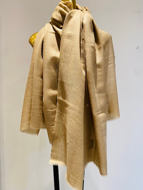 Oversized Summer Wool Shawl.