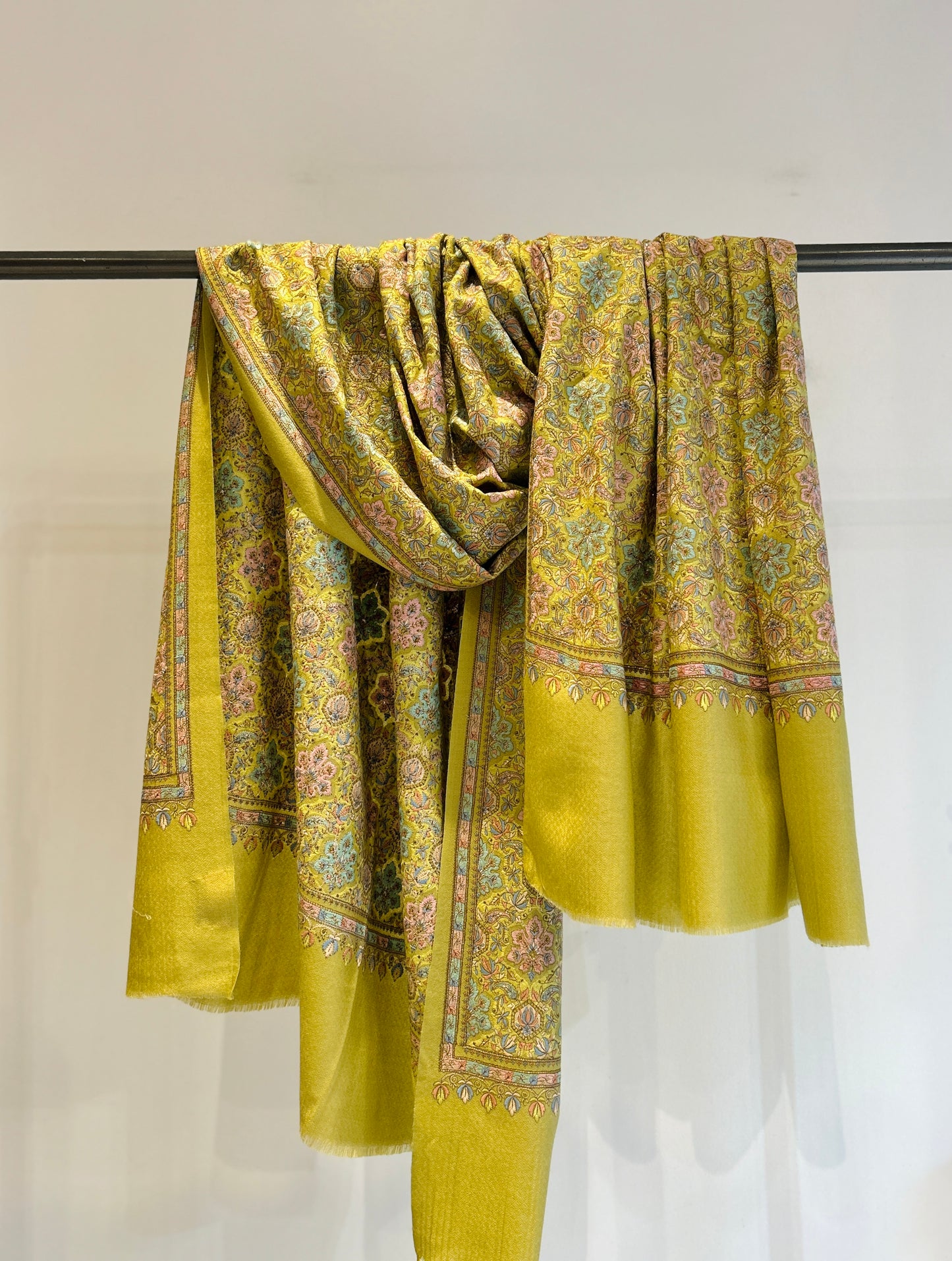 Hand Woven Hand Embroidered Shawl