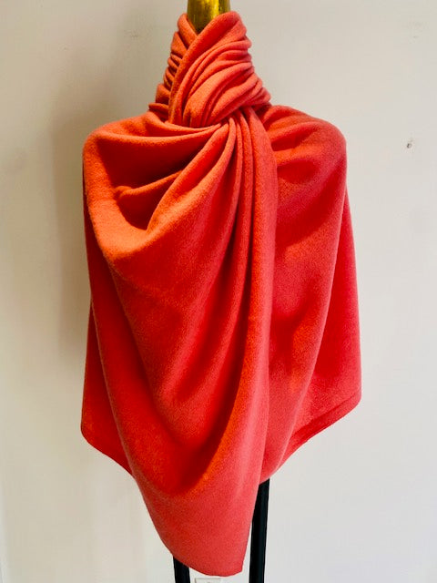 Luxurious Knitted Cashmere Shawl.