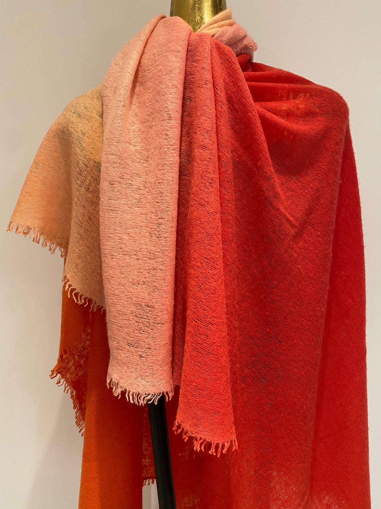 Cashmere Two Tone Shawl.