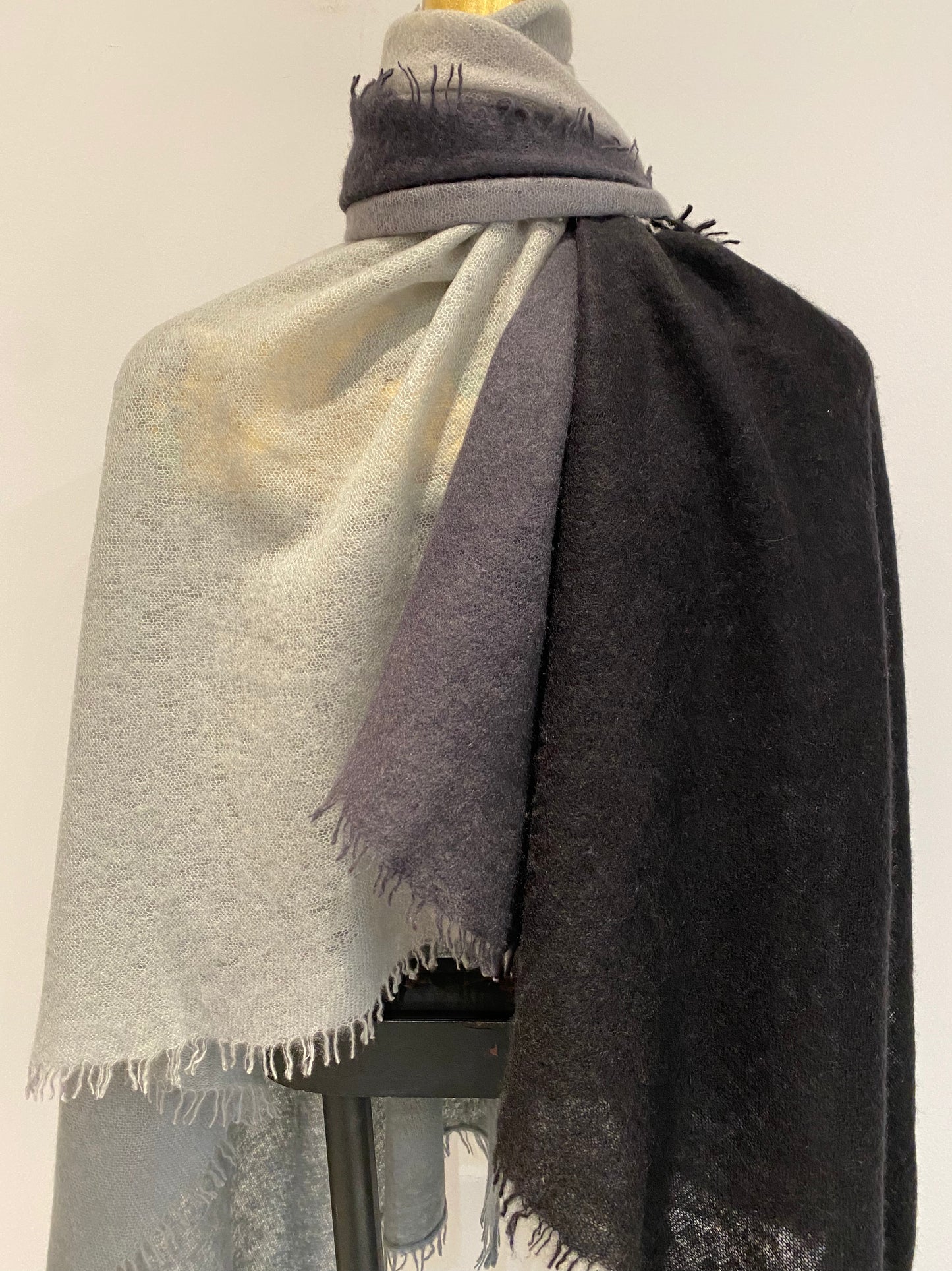 Cashmere Two Tone Shawl.