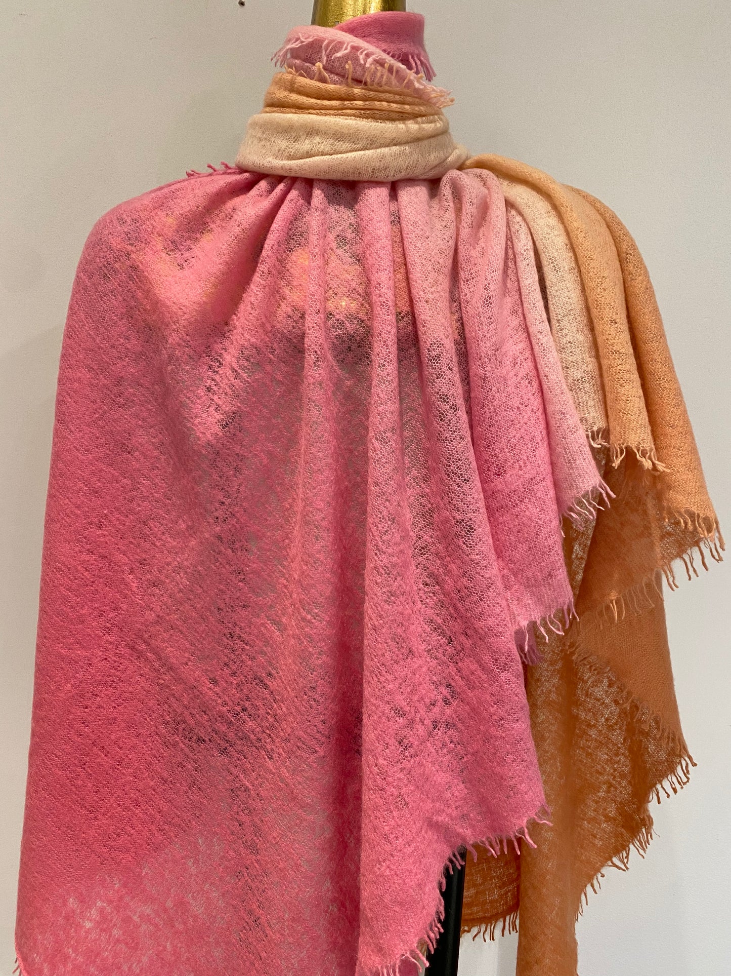 Cashmere Two Tone Shawl.