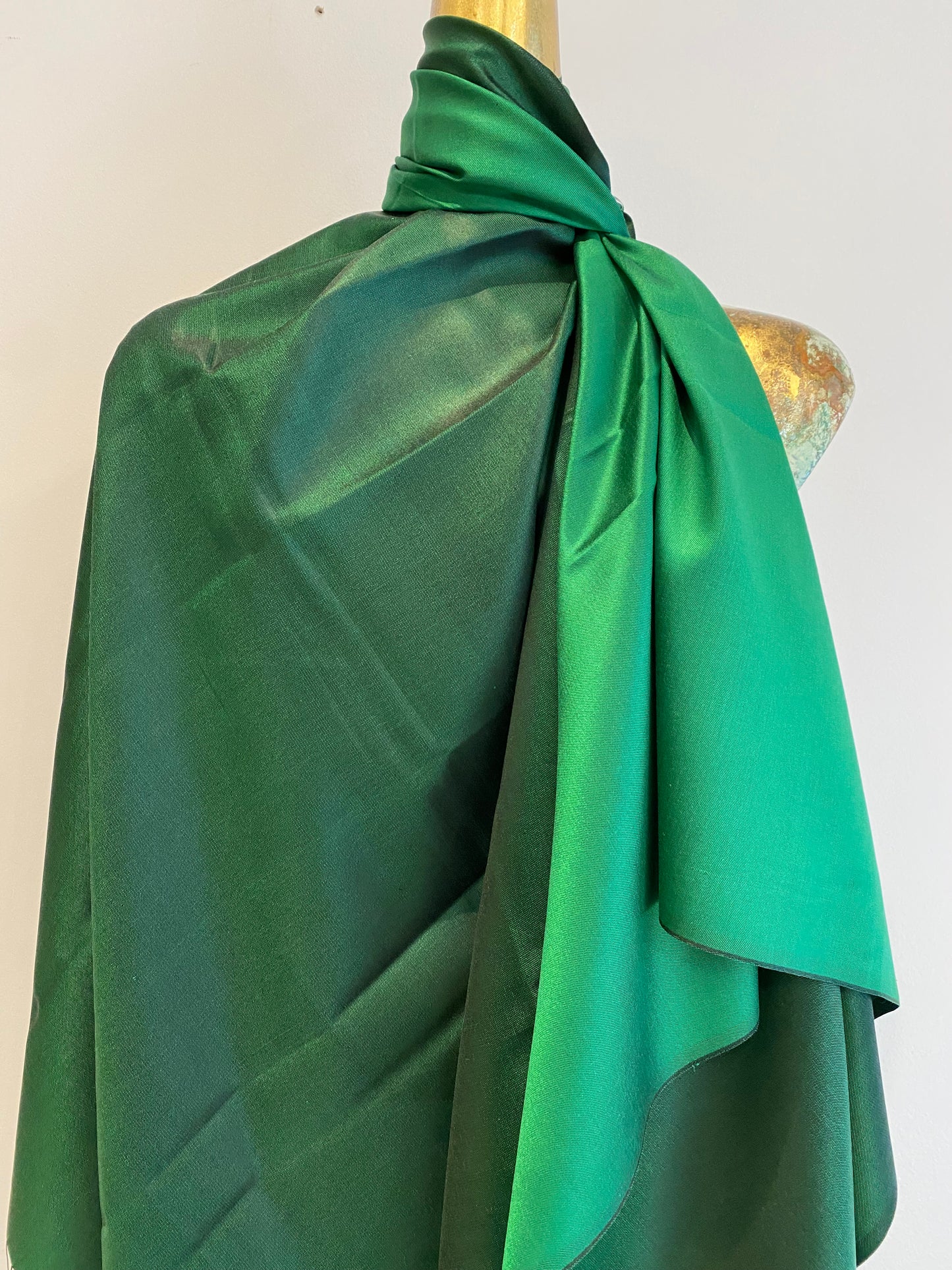 Silk Two Tone Scarf.