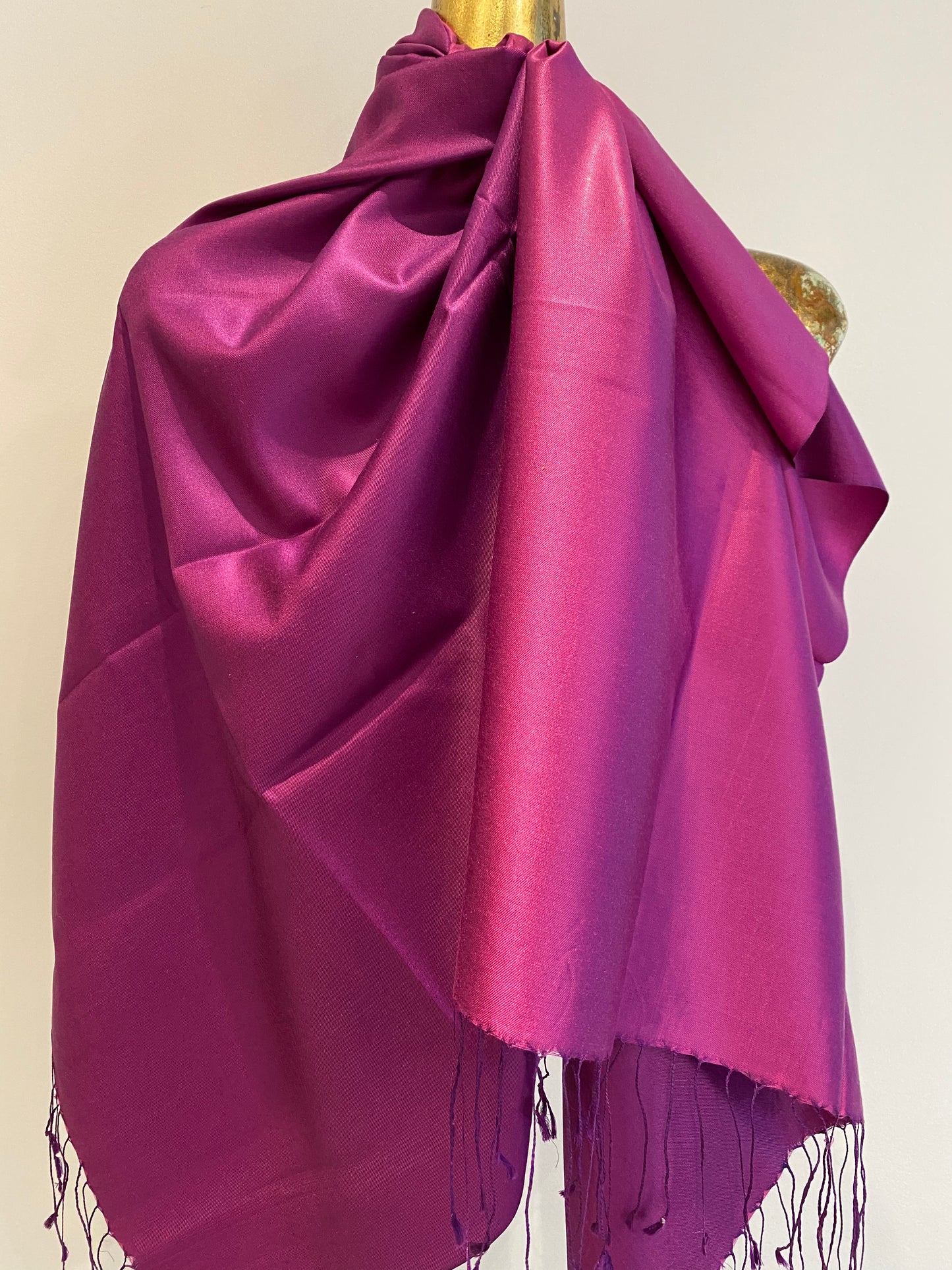 Silk Two Tone Scarf.