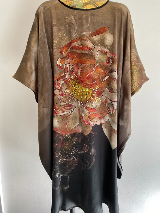 Silk Floral Tunic