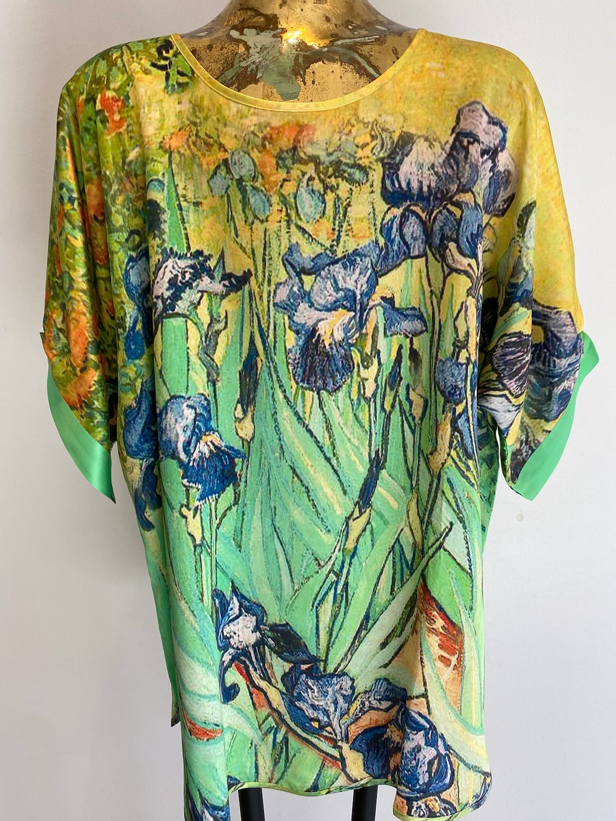 Silk floral Tunic