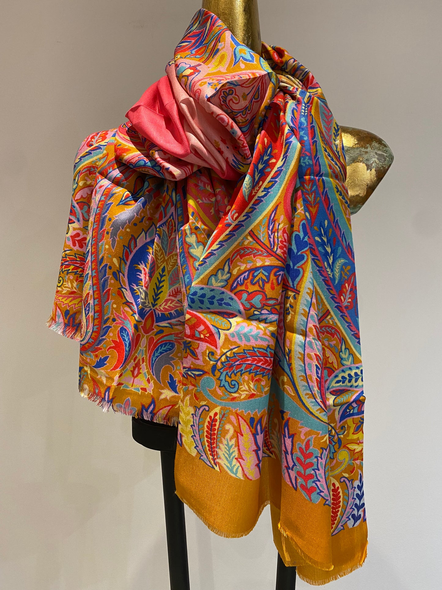 Silk Printed Scarves.