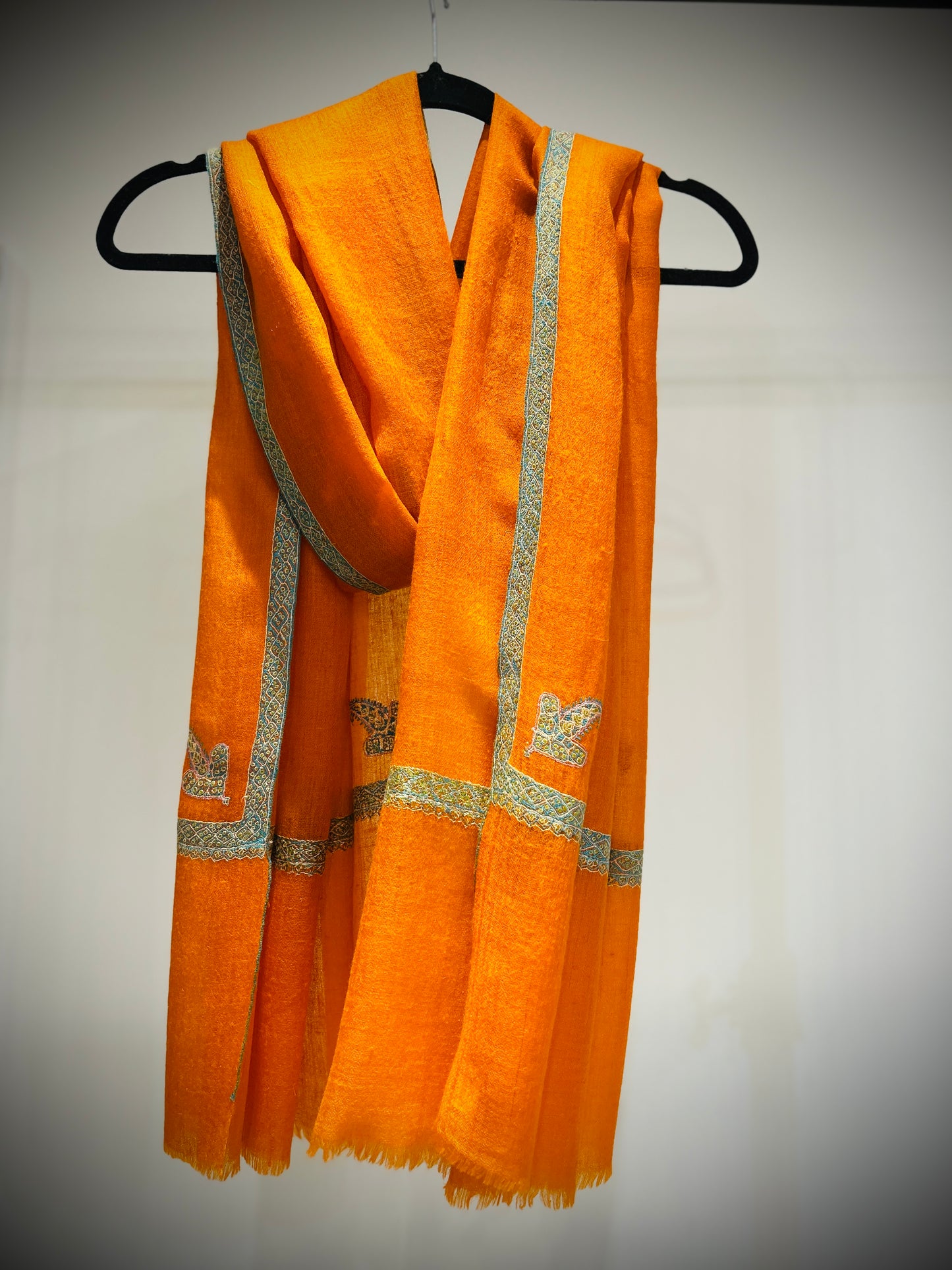 Hand Embroidered Kashmiri Shawl.