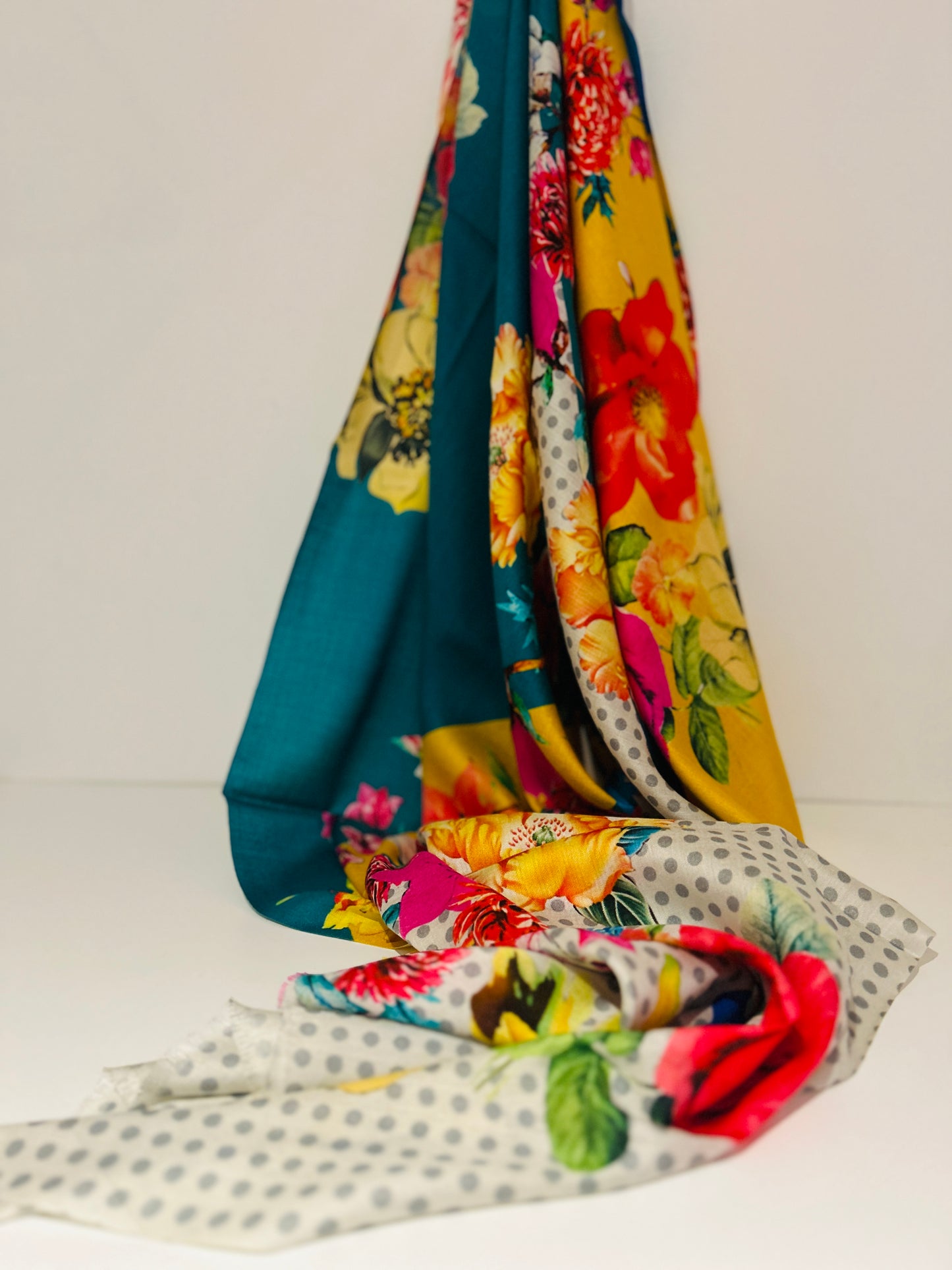 Silk Printed Scarves.