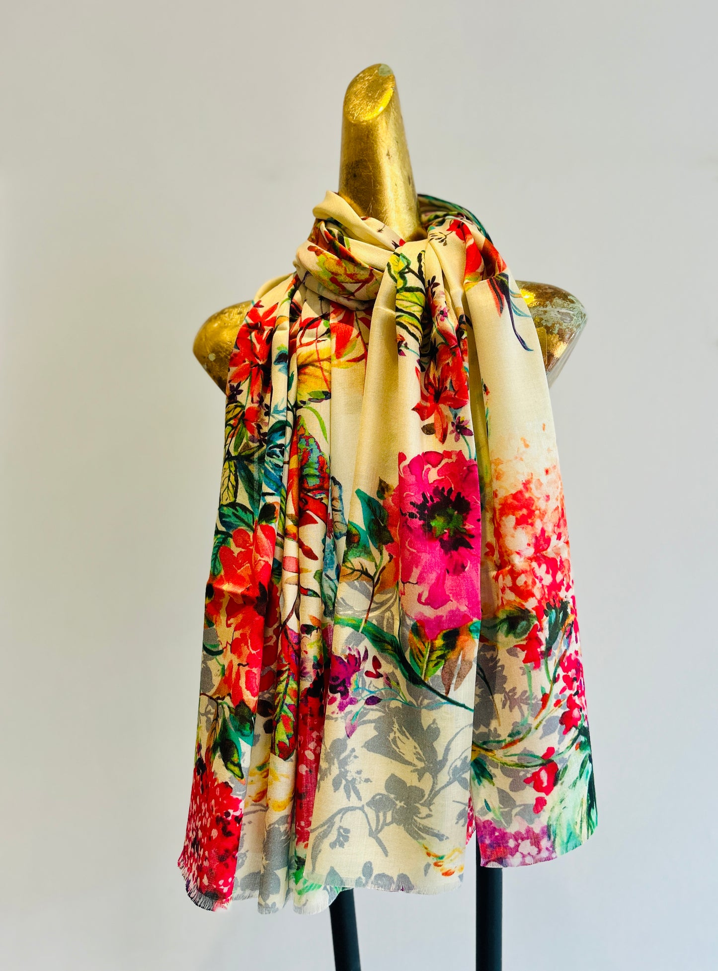 Silk Printed Scarves.