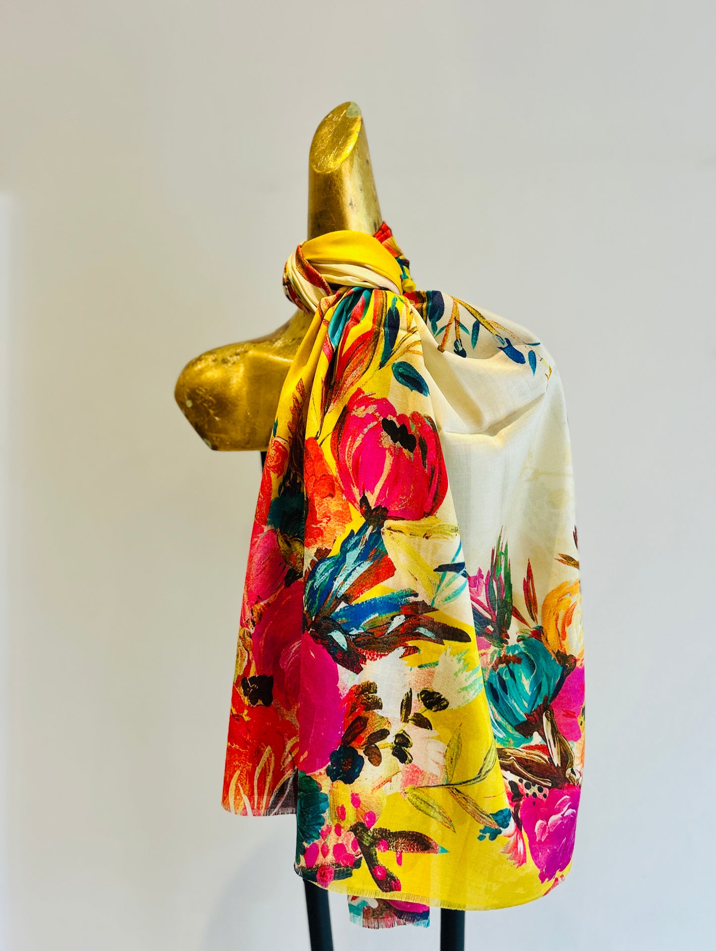 Silk Printed Scarves.