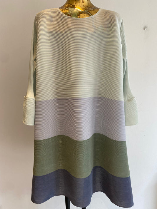 Pleated tunic 