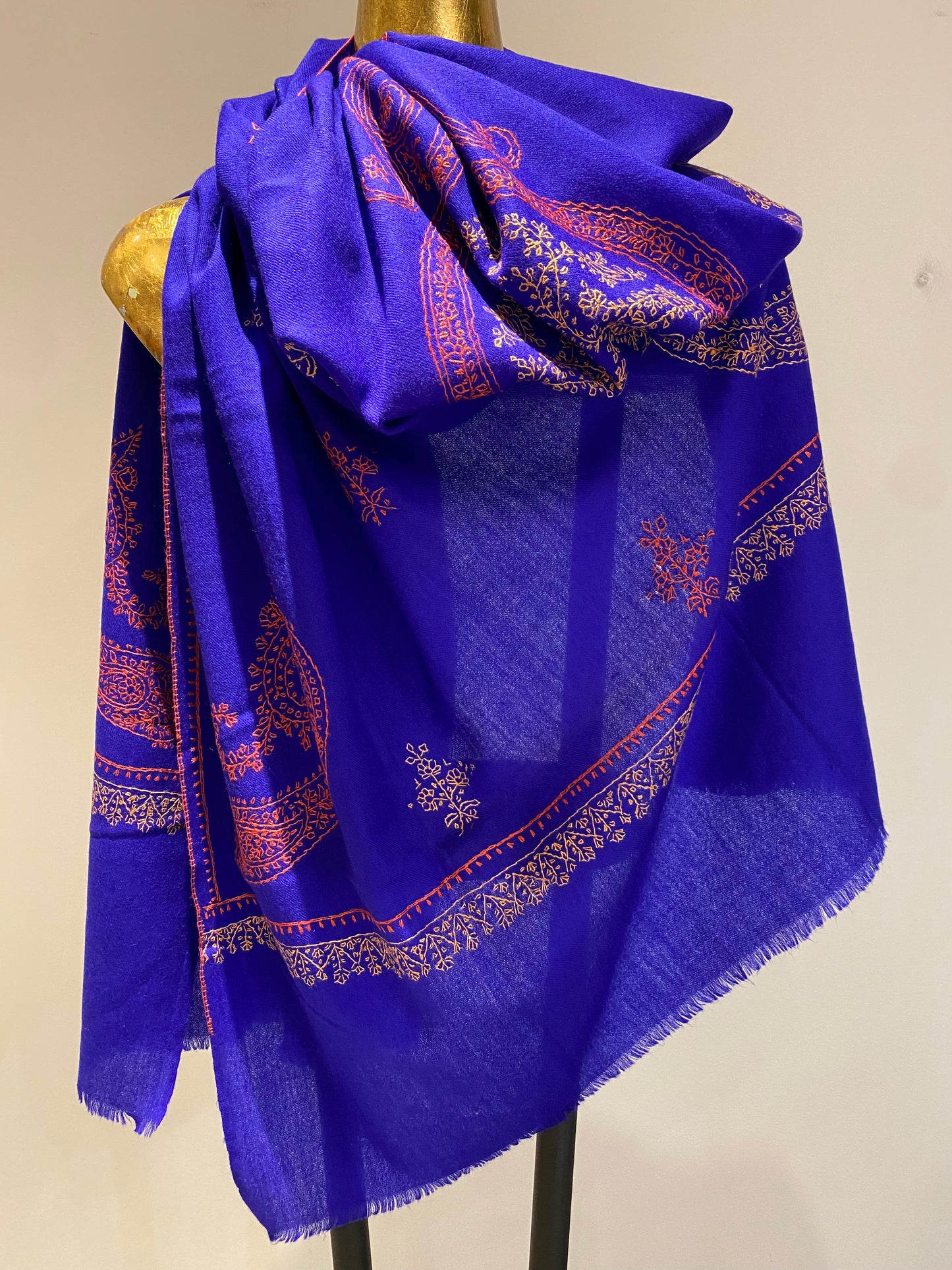 Kashmiri Shawl With Em