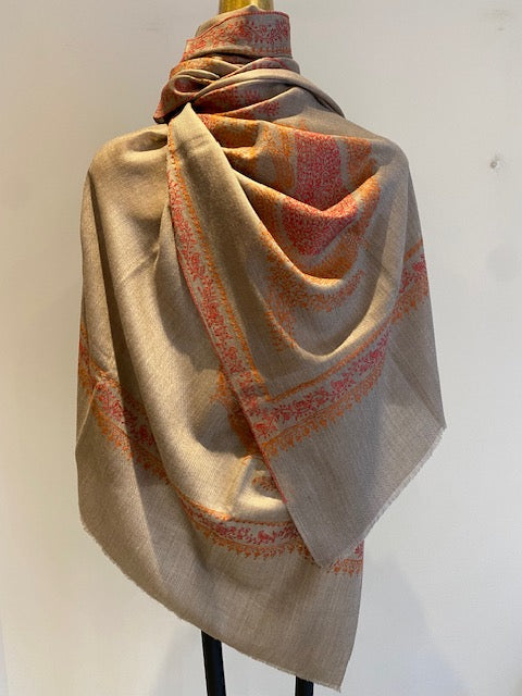 Kashmiri Shawl With Em