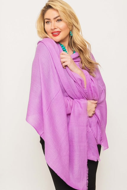 Luxury Featherweight Cashmere Shawl.