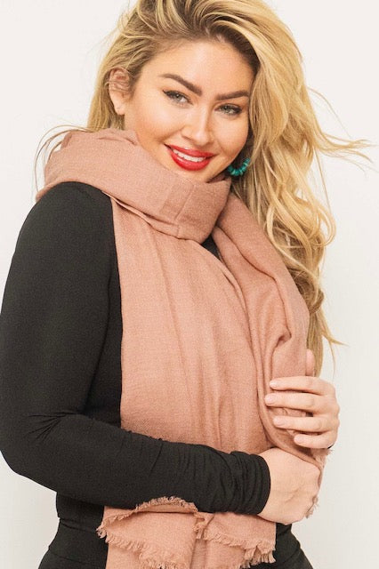 Luxury Featherweight Cashmere Shawl.
