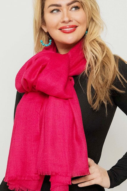 Luxury Featherweight Cashmere Shawl.