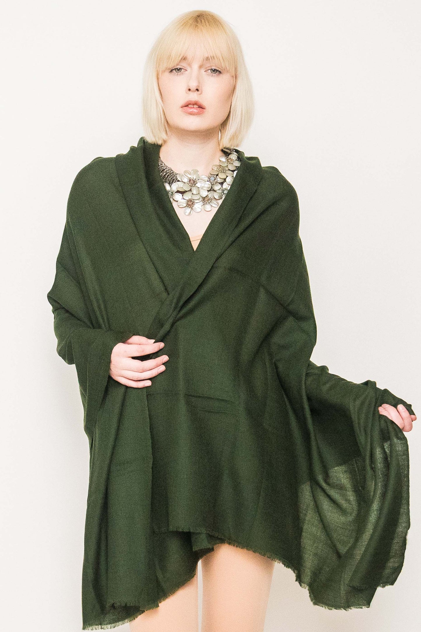 Luxury Featherweight Cashmere Shawl.