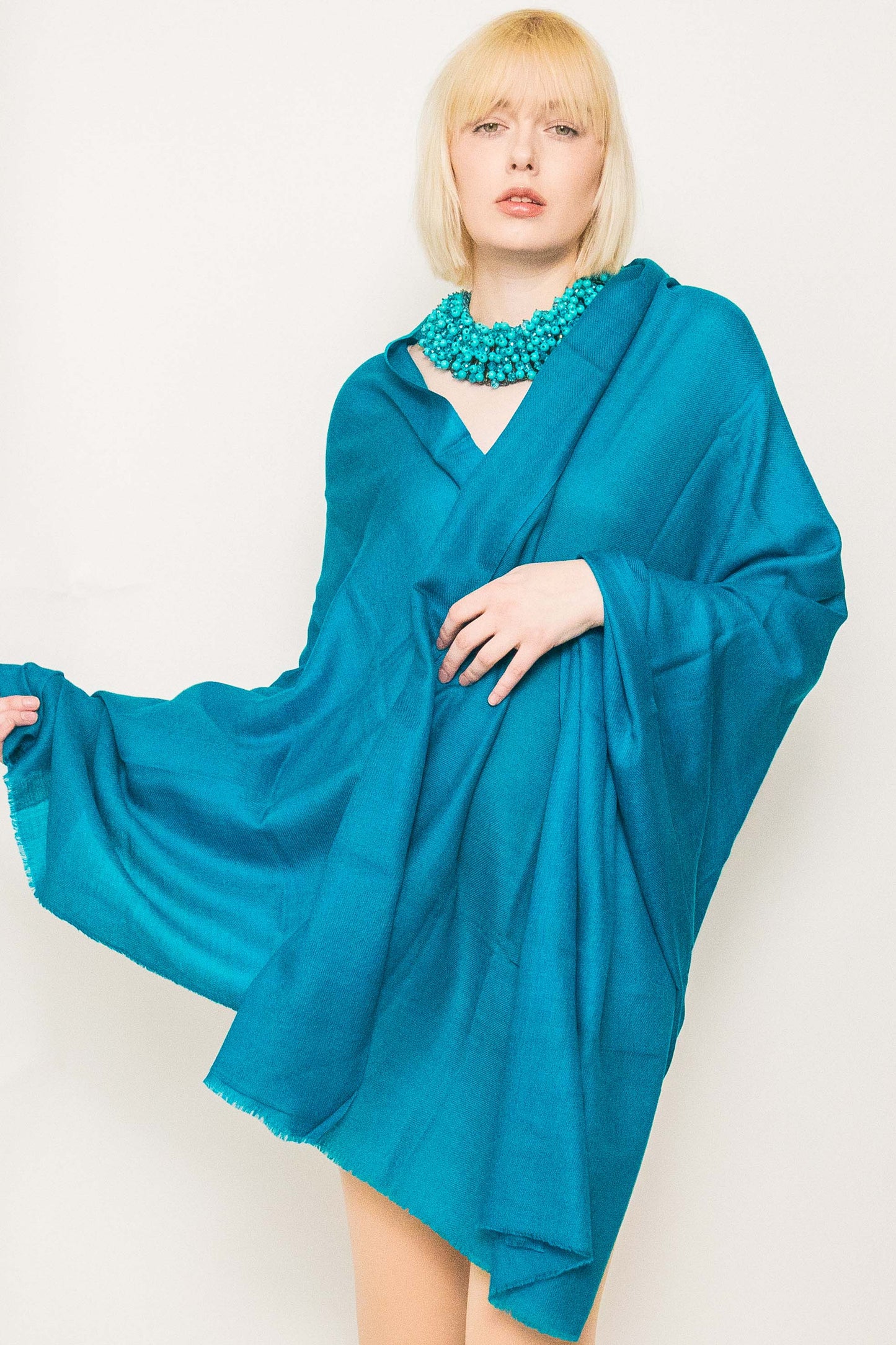 Luxury Featherweight Cashmere Shawl.