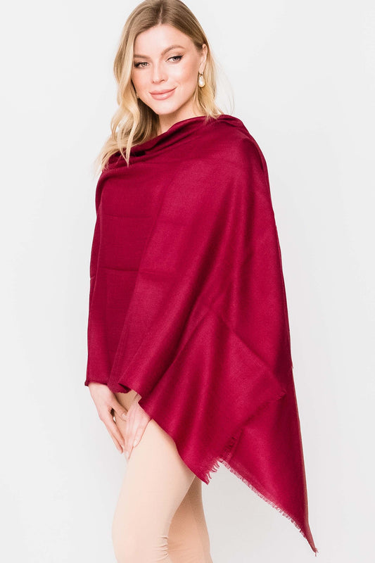 Luxury Featherweight Cashmere Shawl.