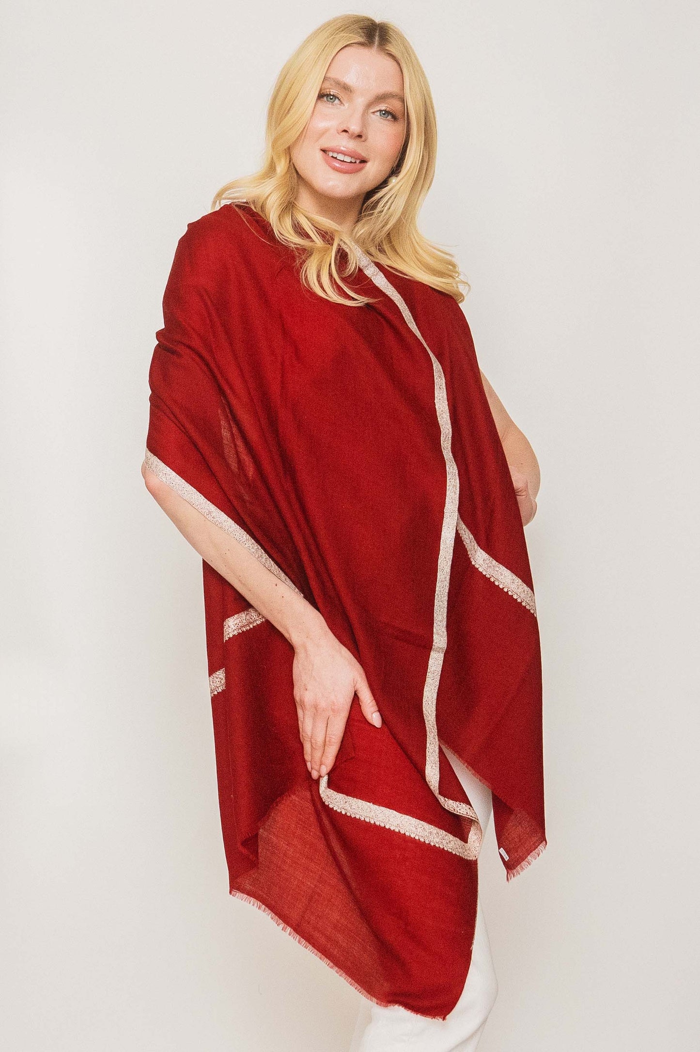 Kashmiri Border Shawl.