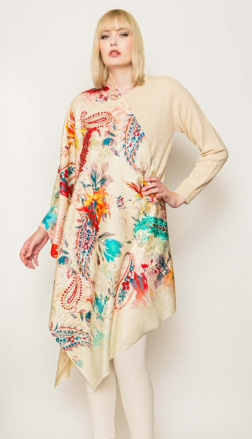 Light Printed Silk Scarves