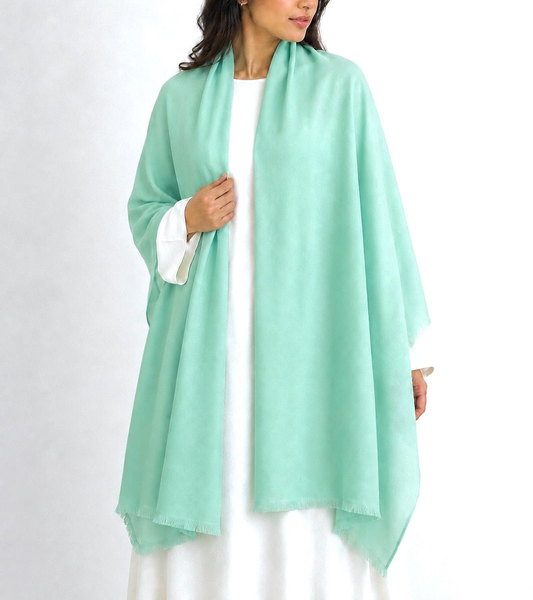 Handwoven cashmere shawl