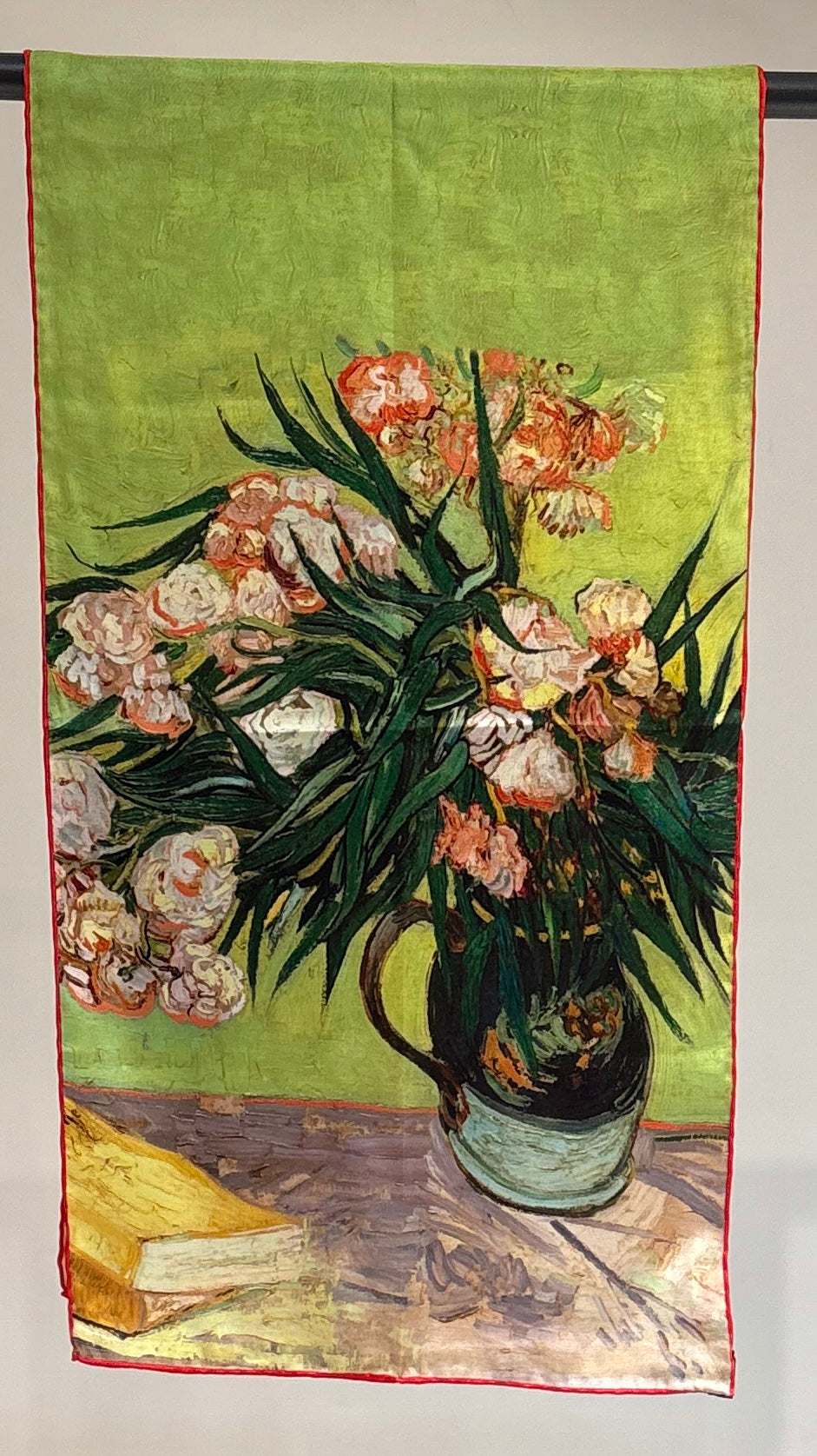 Artisitic silk scarf