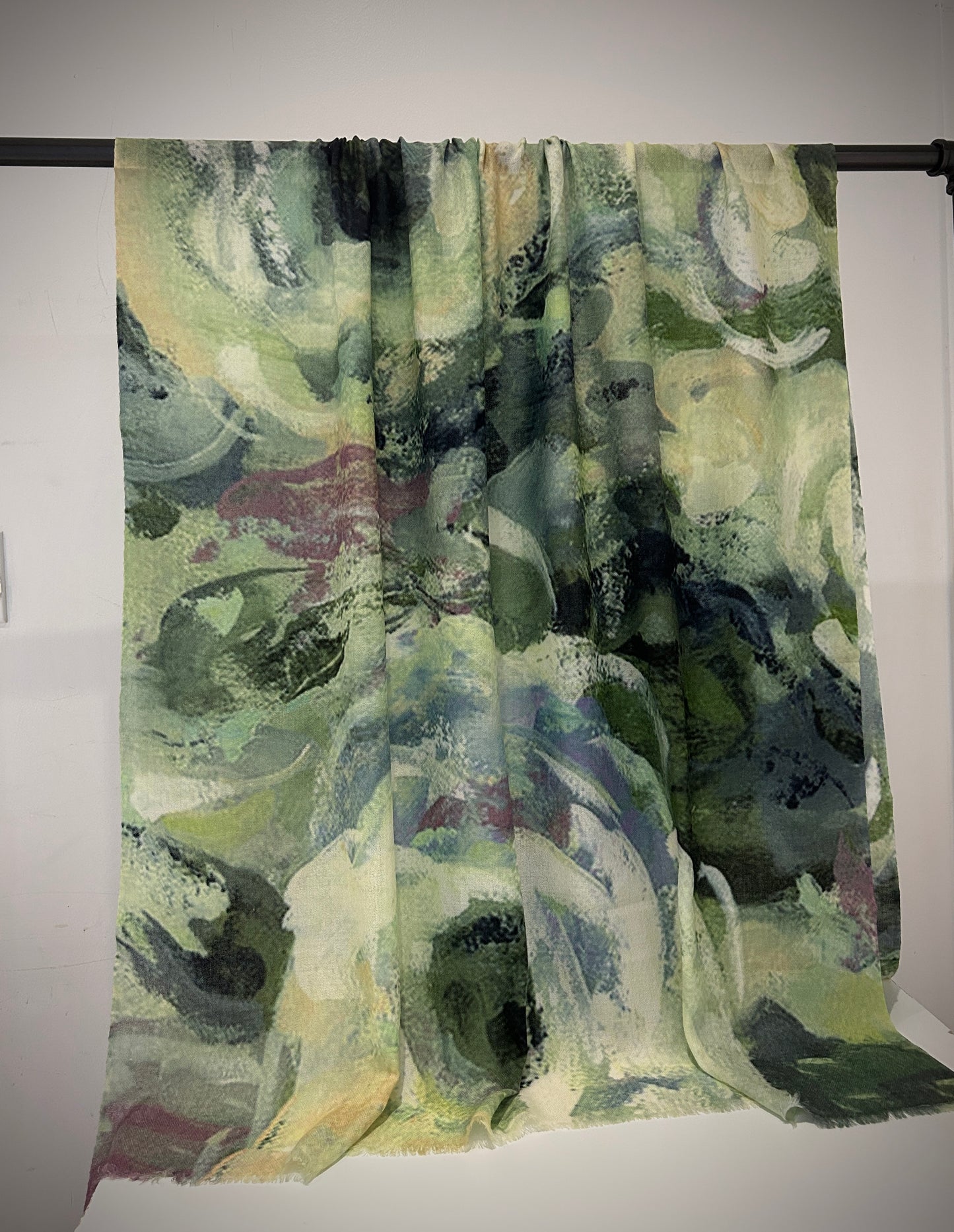 Abstract cashmere shawl