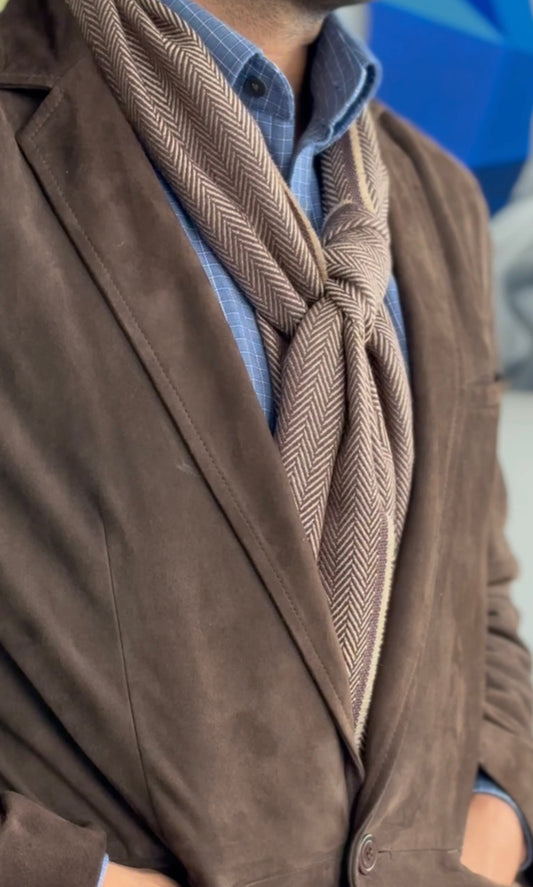 Herringbone Style Scarf