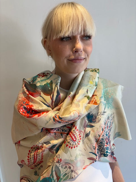 Printed Silk Scarves