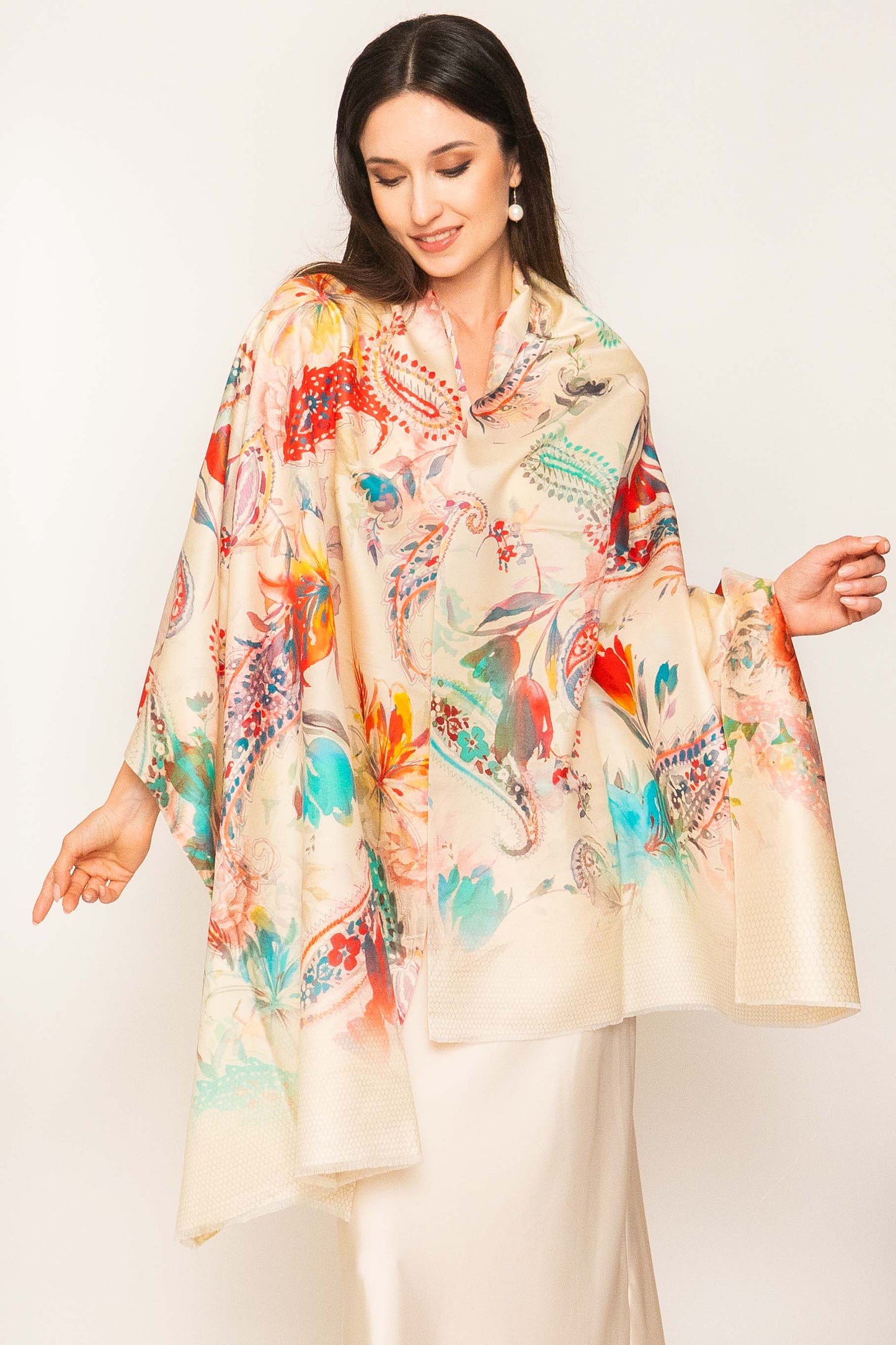 Printed Silk Scarves