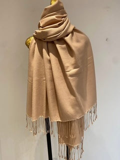 Beige Shawl Pashmina