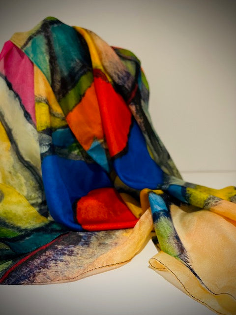 Light Silk Scarf.