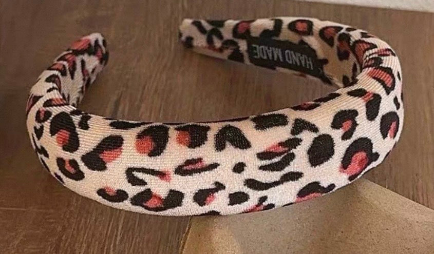 Classi Leopard Print Hair Band