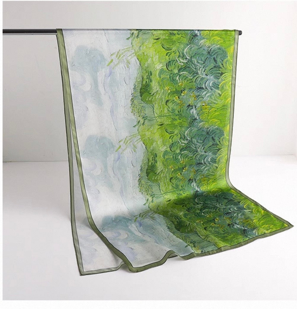Silk Oblong Scarf
