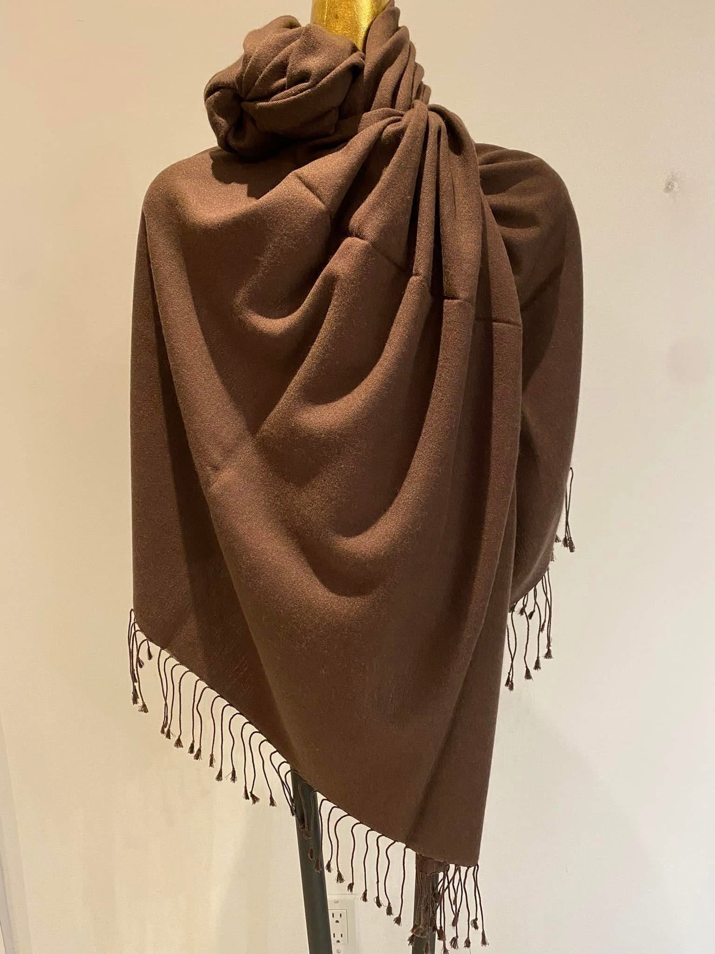 Brown Pashmina Shawl