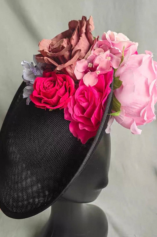 Black Hat With Flowers