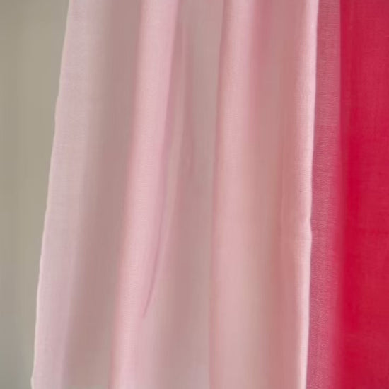 Hand woven two tone shawl