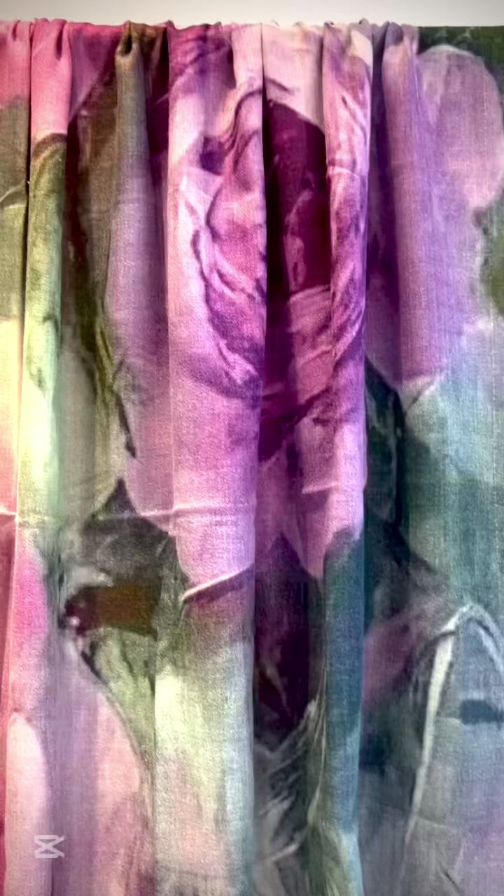 Cashmere shawl handwoven