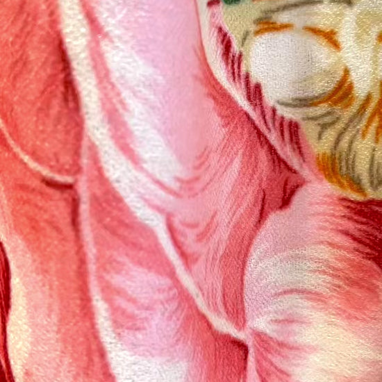 Cashmere floral shawl