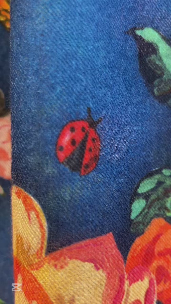 A beautiful handwoven shawl