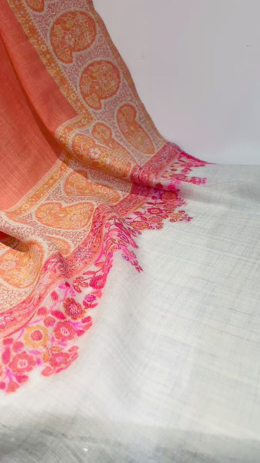 Light Wool Woven Shawl