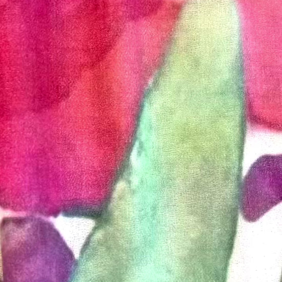 Cashmere floral shawl