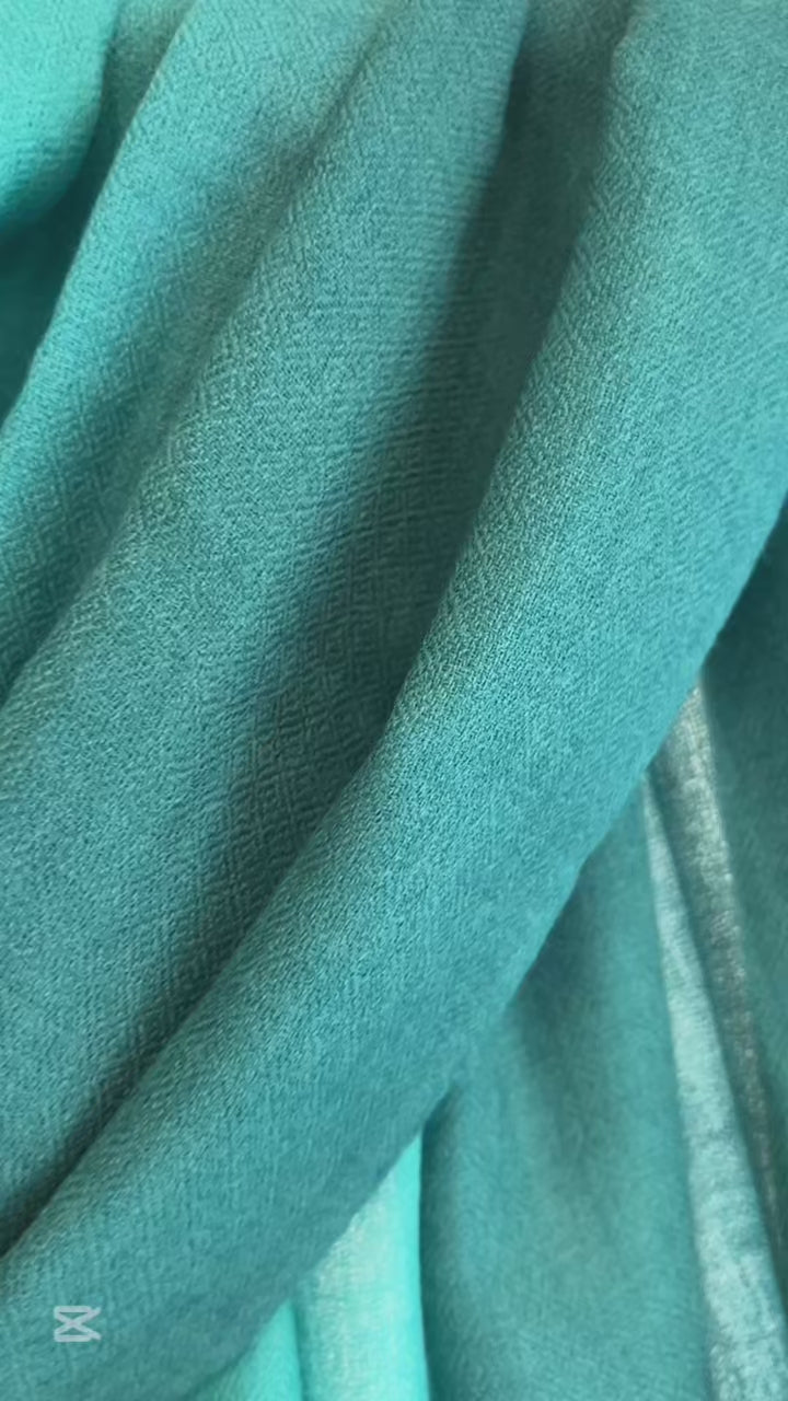 Two tone cashmere shawl