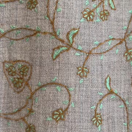 Traditional Kashmiri shawl