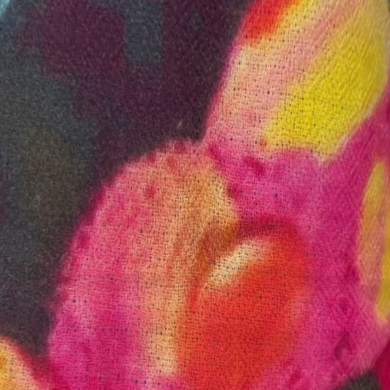 A beautiful handwoven colourful scarf