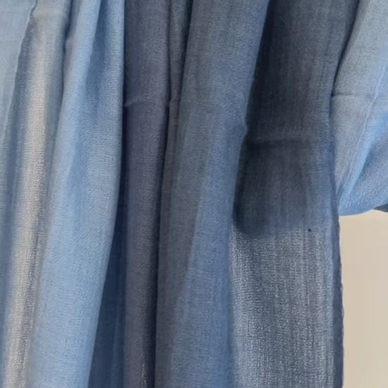 Two tone shawl handwoven
