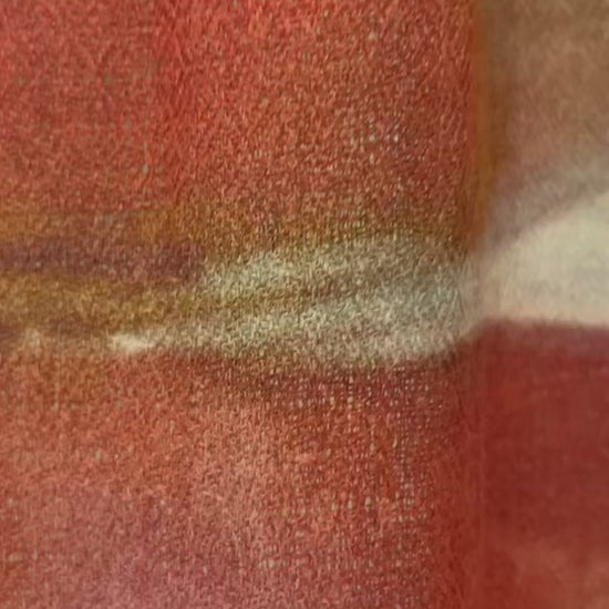 Hand loomed floral scarf