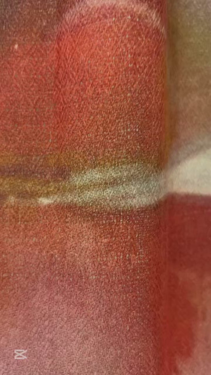 Hand loomed floral scarf